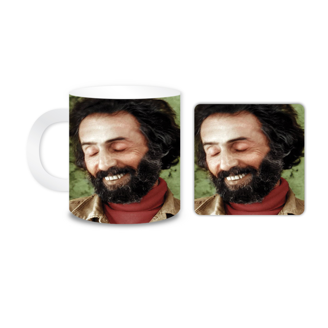 ماگ مدل سهراب سپهری کد 1145 به همراه زیر لیوانی