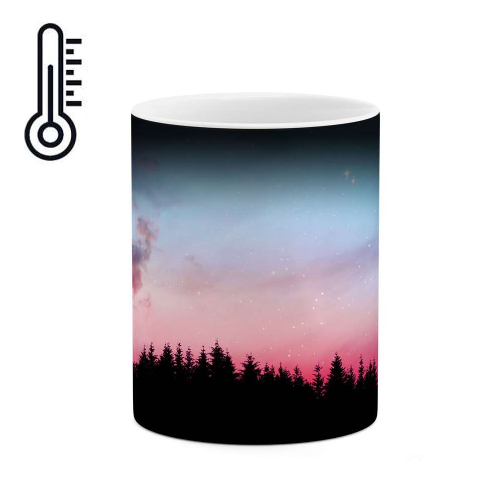 ماگ حرارتی طرح شب پر ستاره مدل mgph02272