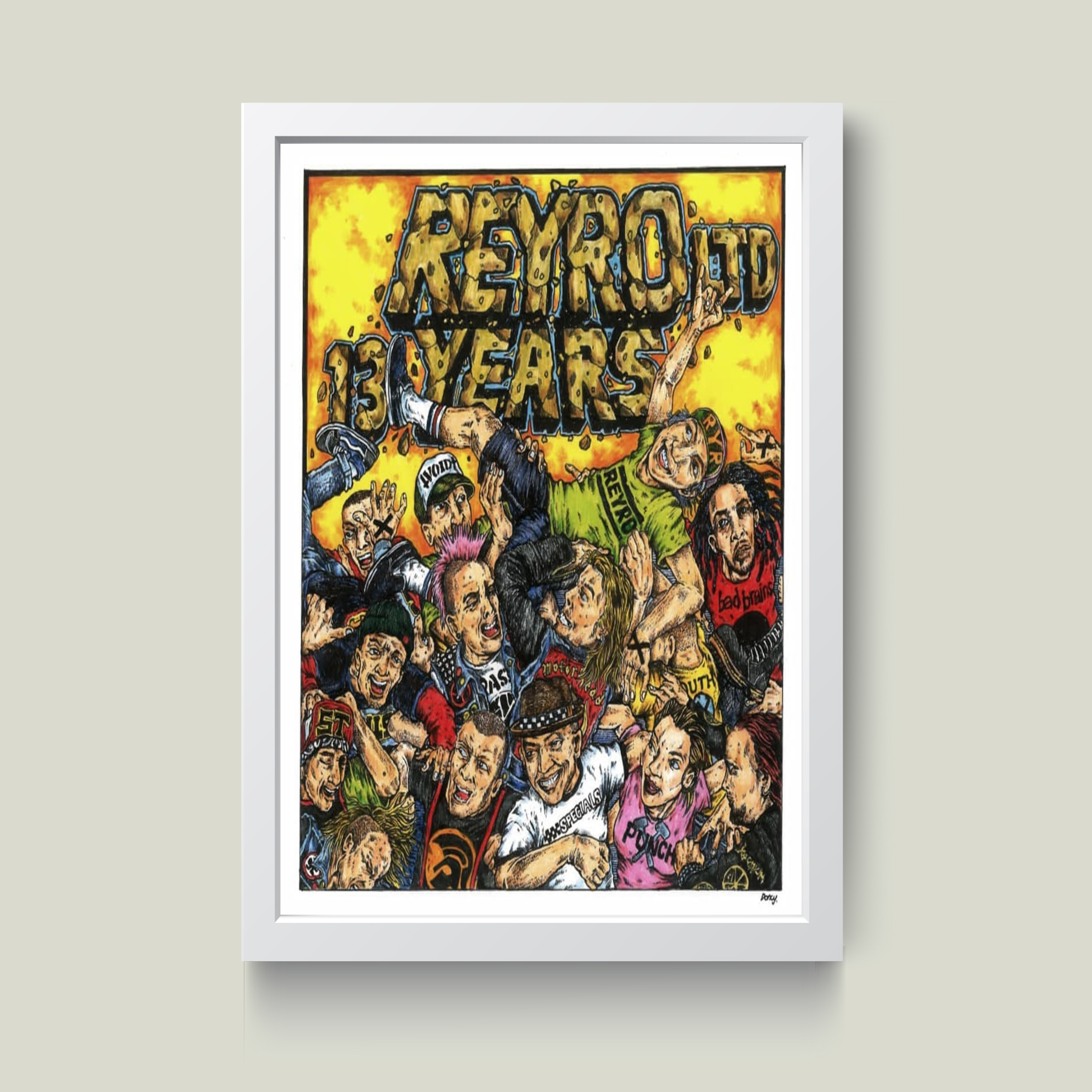 تابلو مدل دکوراتیو ROCK کدG13-36