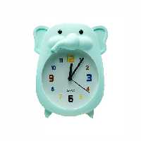 ساعت رومیزی زنگ دار طرح فیل