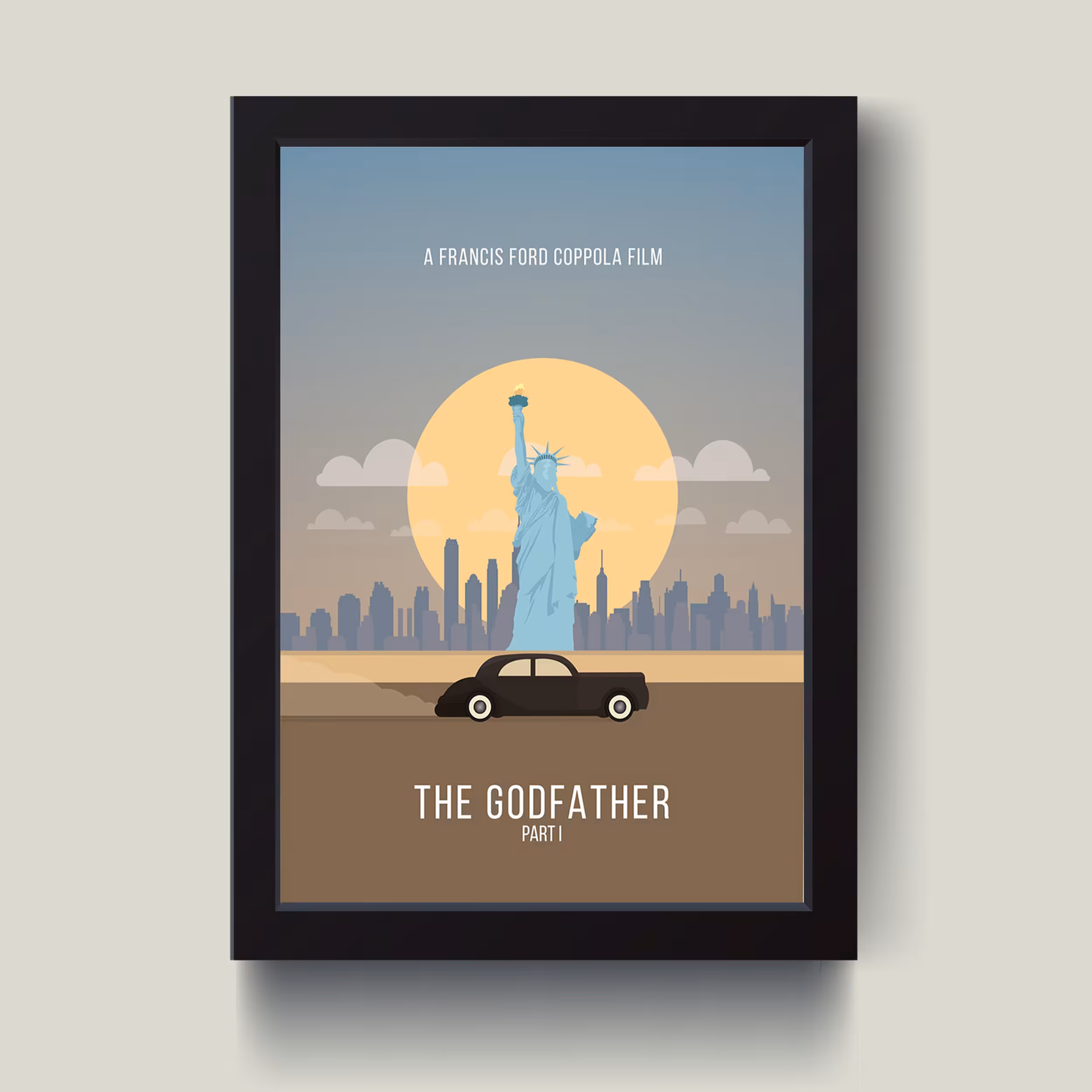 تابلو مدل The Godfather کدS2629-b