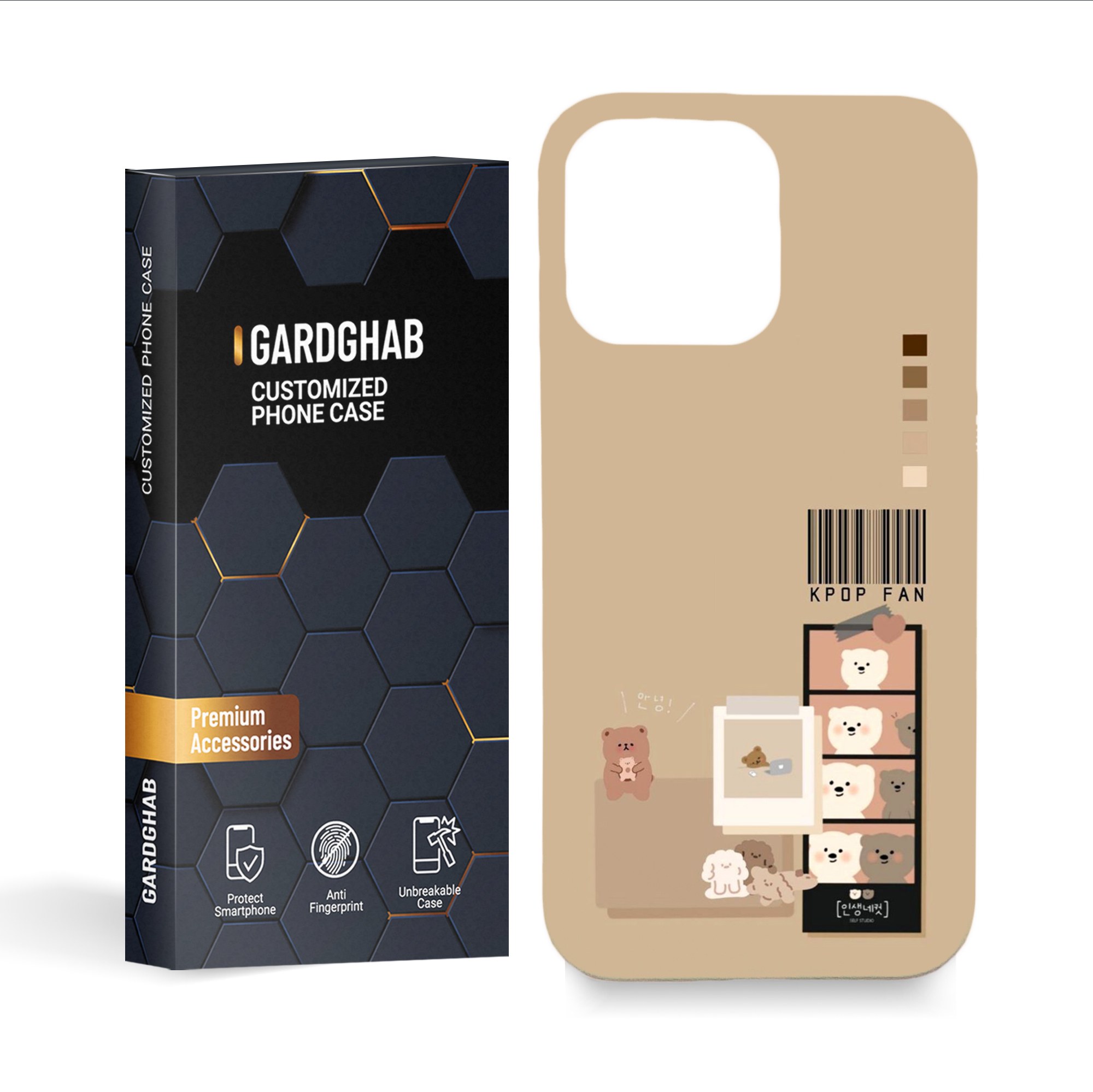 گارد قاب کاور دخترانه مدلg1124 مناسب برای گوشی موبایل آیفون14promax 