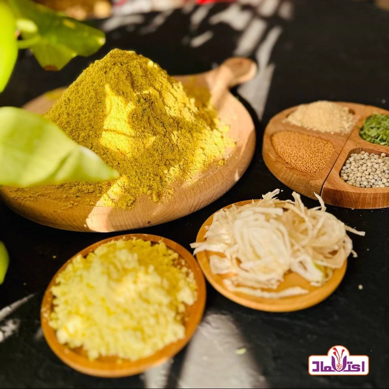 ادویه سیر و کره اعلا 500 گرمی اعتماد  ادویه سیروکره | amazonchi