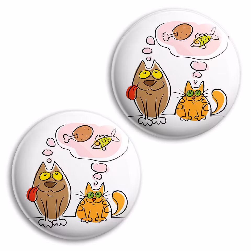 پیکسل پرمانه طرح حیوانات بامزه کد pm2n.32668 مجموعه 2 عددی