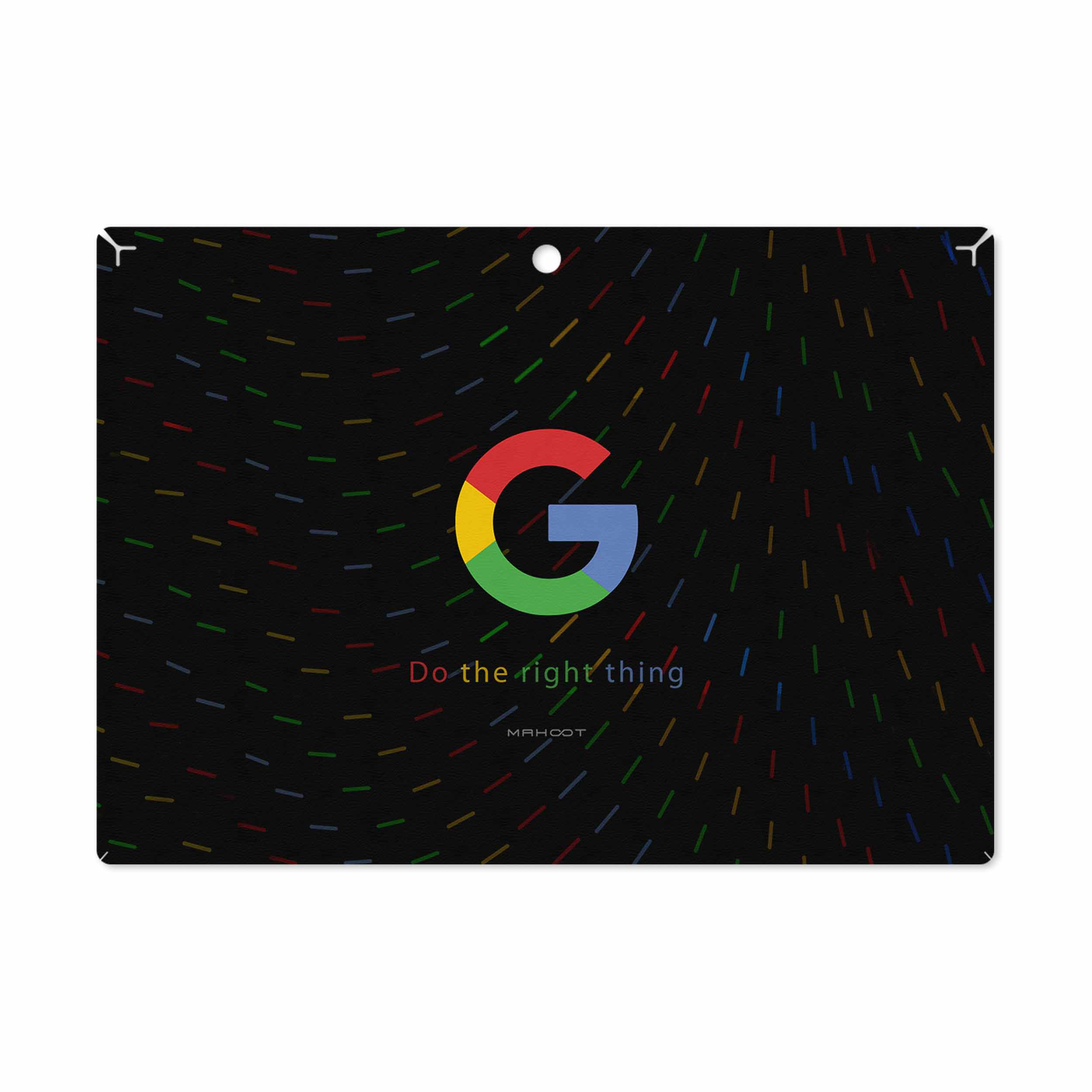 برچسب پوششی ماهوت مدل Google-Logo مناسب برای تبلت لنوو Miix 320 2017