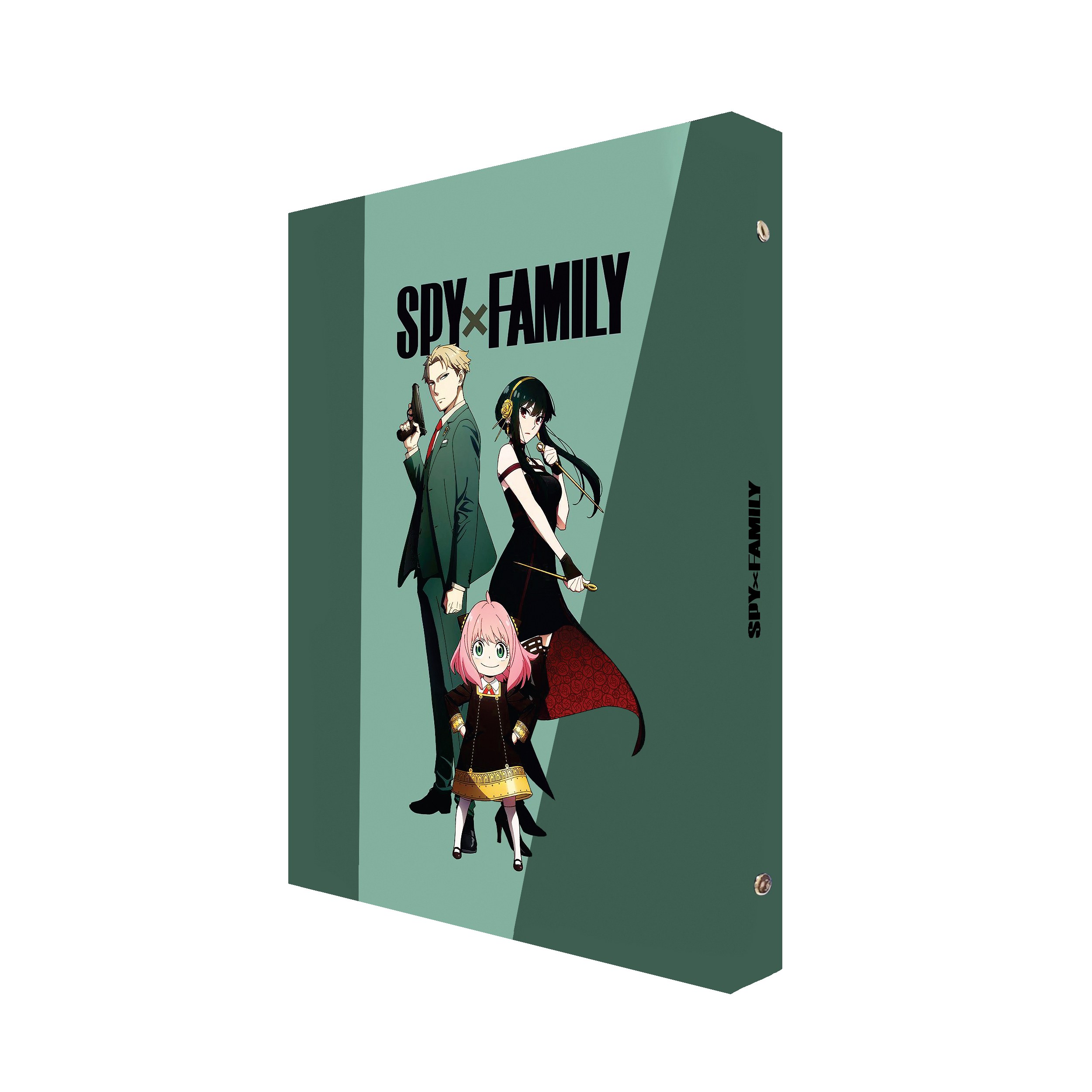 دفتر کلاسوری 100 برگ پدیده نقش مدل انیمه طرح جاسوس و خانواده کد 03 Spy x Famil
