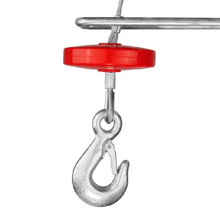 بالابر برقی 600 کیلویی با کابل 18 متری رونیکس کد محصول: RH-4134   گارانتی اصلی شرکت رونیکس