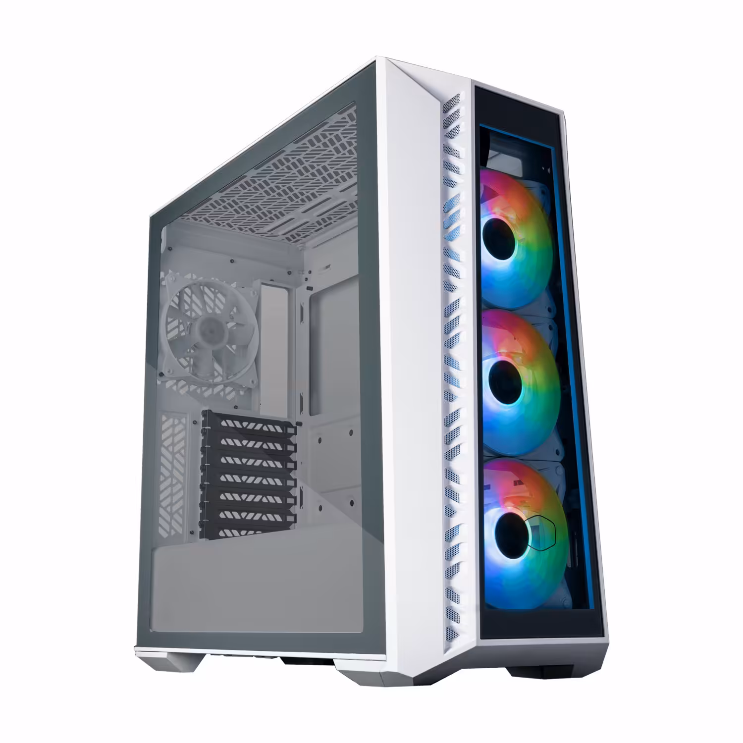 کیس گیمینگ Cooler Master MasterBox 520 - White | آرکا 90