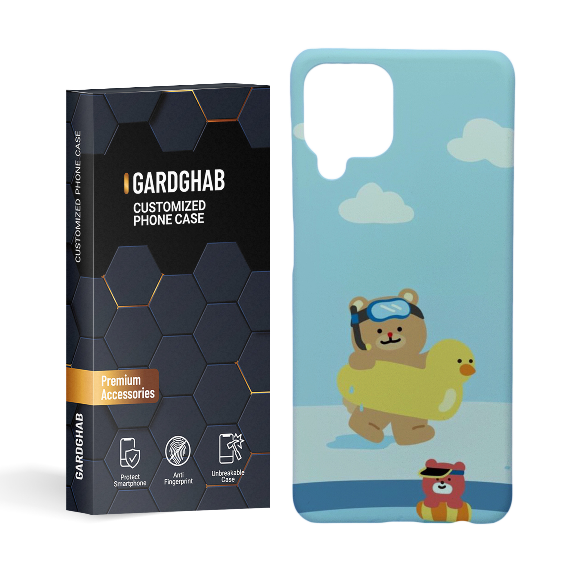  کاور گارد قاب مدل فانتزی مناسب برای گوشی موبایل سامسونگ galaxy a22 4g