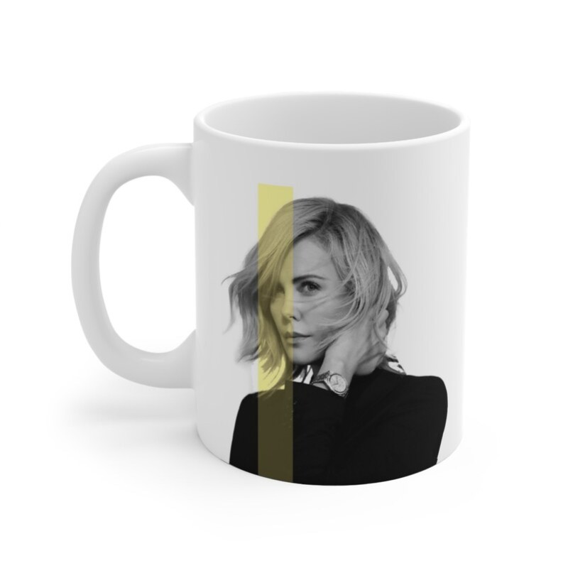 ماگ طرح شارلیز ترون Charlize Theron مدل NM1894
