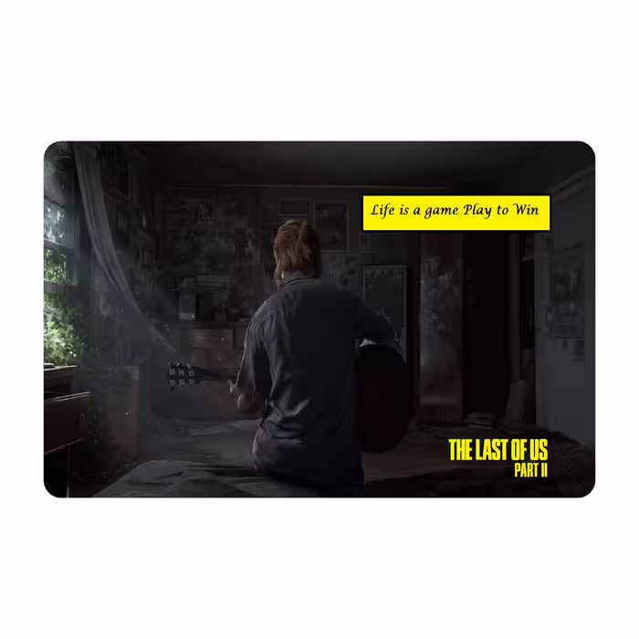 ماوس پد طرح آخرین بازمانده ازما - the last of us مدل mpb79