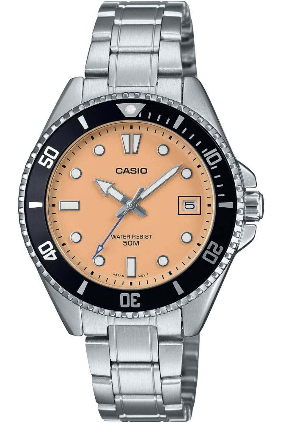 ساعت خاکستری مردانه مچی MDV 10D Casio