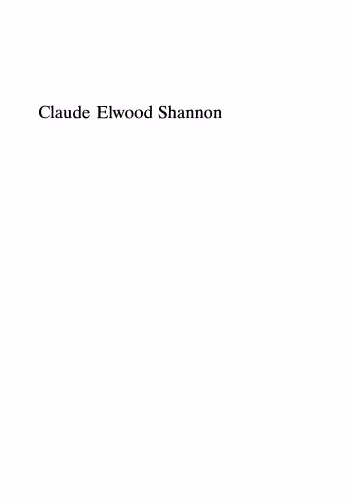 خرید و دانلود نسخه کامل کتاب Collected Papers of Claude E. Shannon