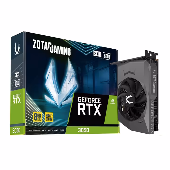 کارت گرافیک Zotac Gaming GeForce RTX 3050 Eco Solo 8GB GDDR6 128Bit