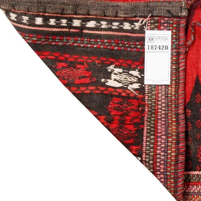 گلیم قدیمی دستباف دو متری سی پرشیا کد 187420