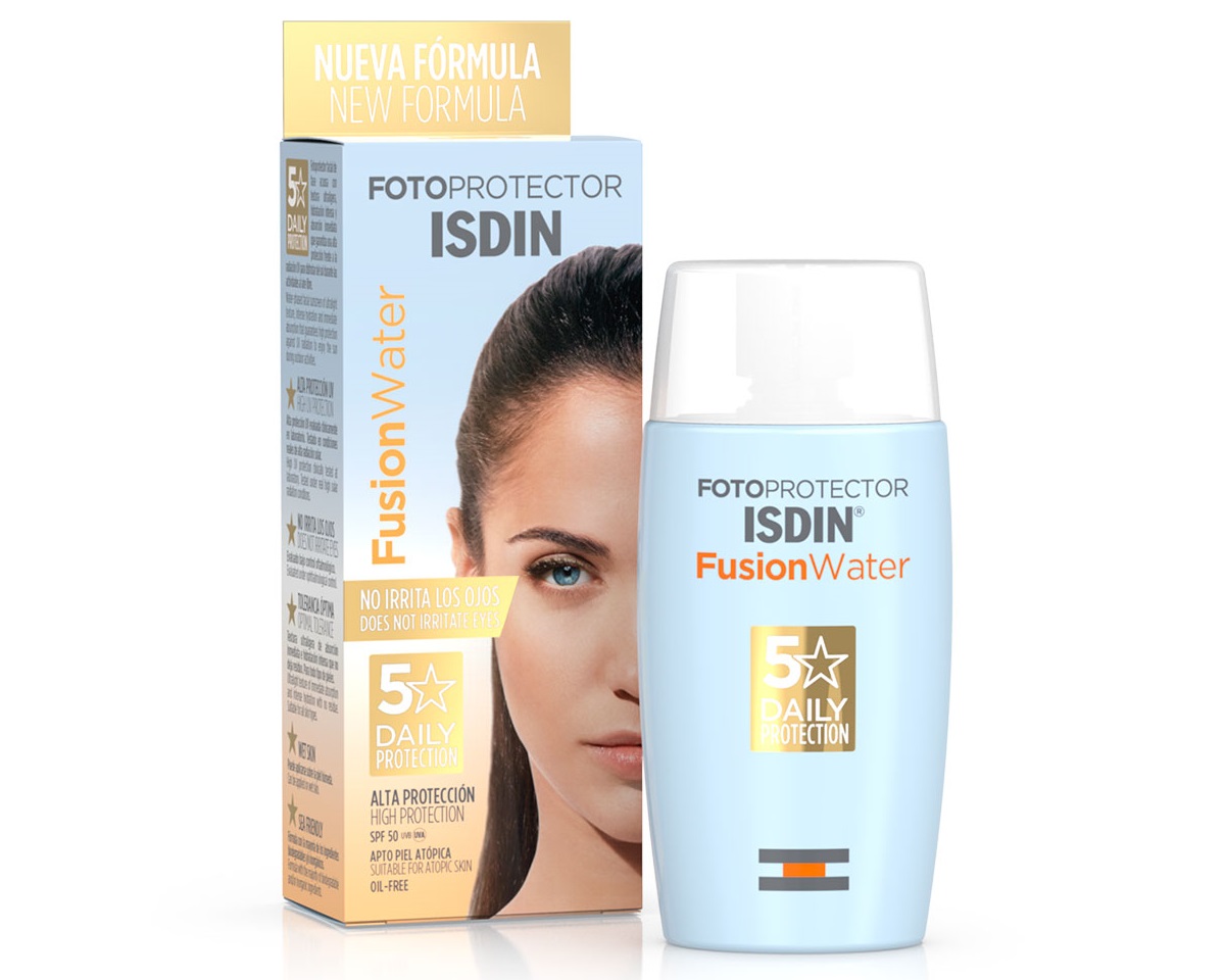 ضد آفتاب بی رنگ فیوژن واتر ایزدین