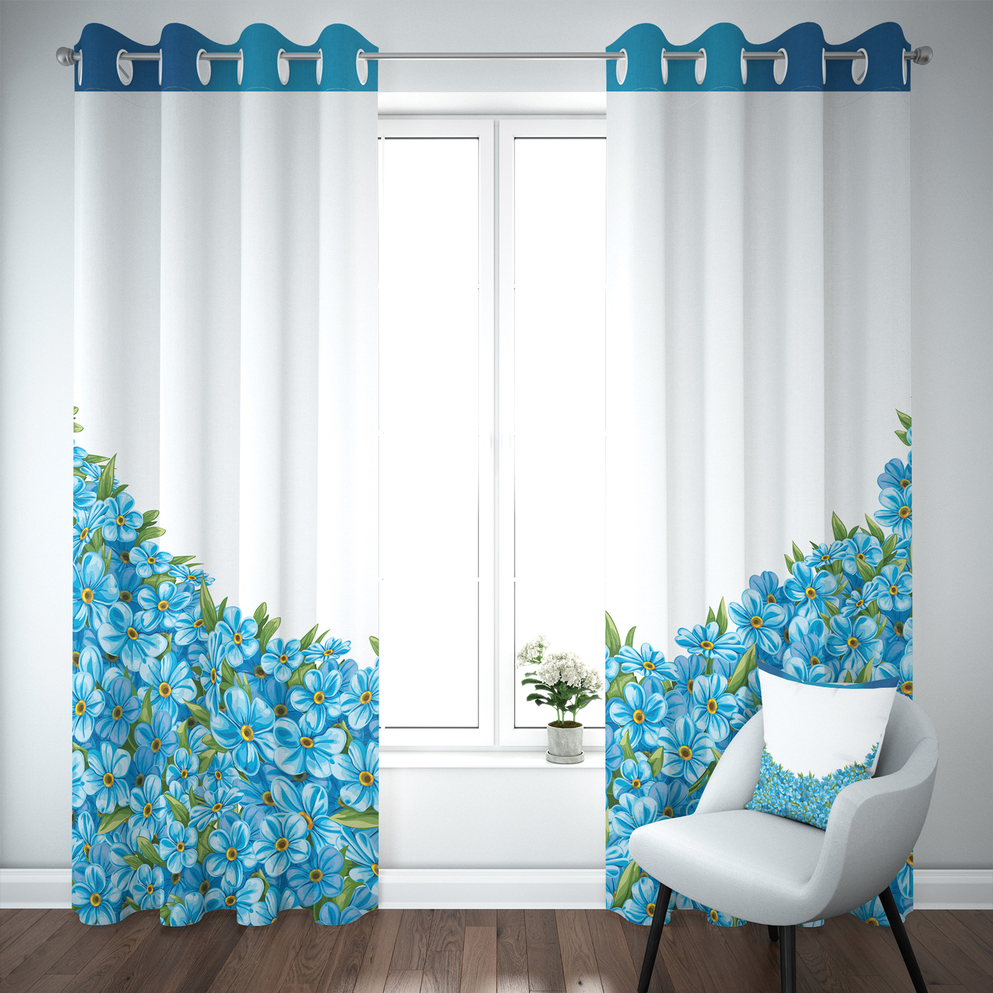 پرده مدل b1061 سایز 140×280 سانتی متر