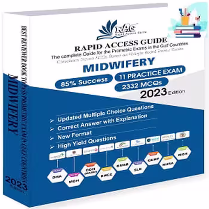 Midwifery Exam Book Prometric Questions MCQ 2023