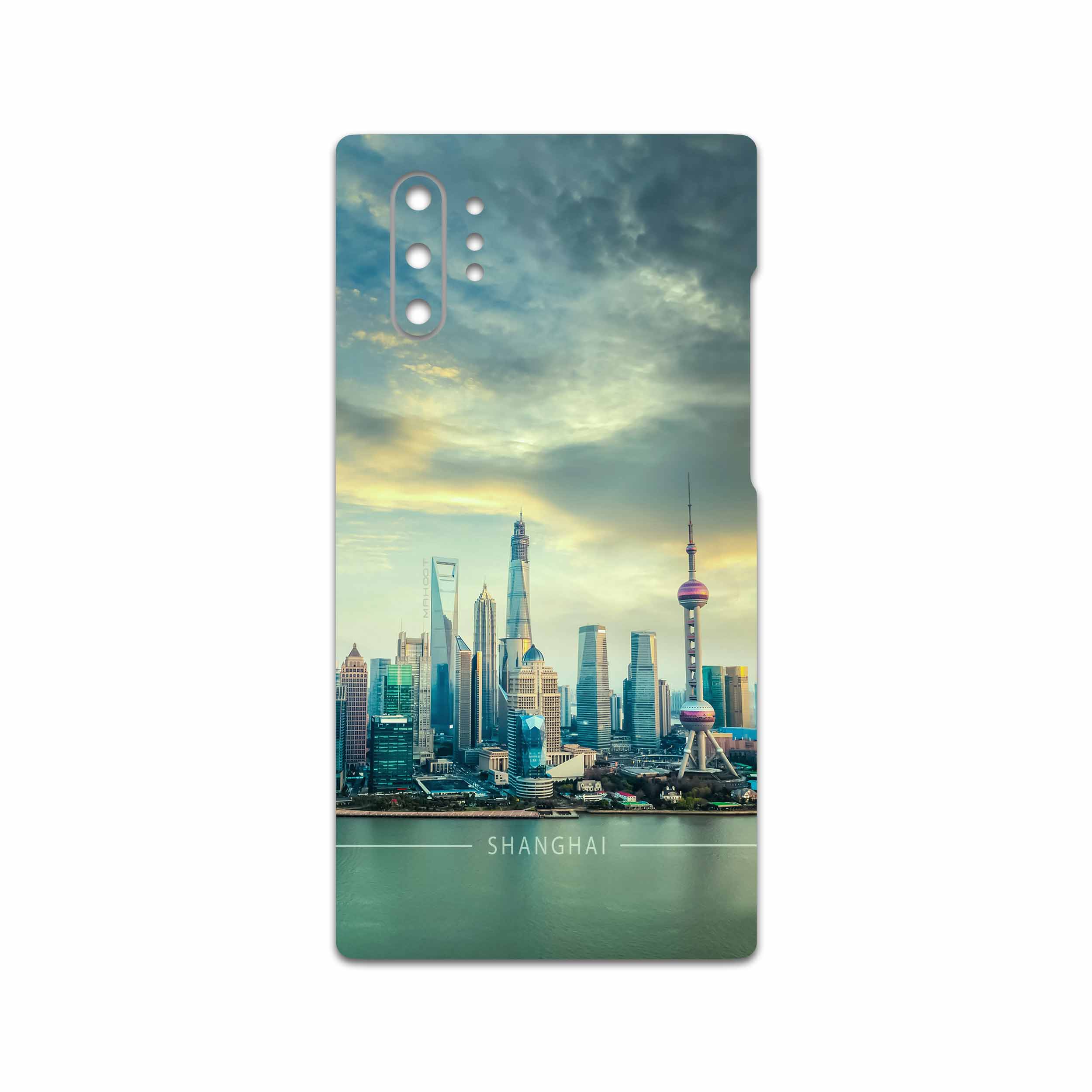 برچسب پوششی ماهوت مدل Shanghai City مناسب برای گوشی موبایل سامسونگ Galaxy Note 10 Plus