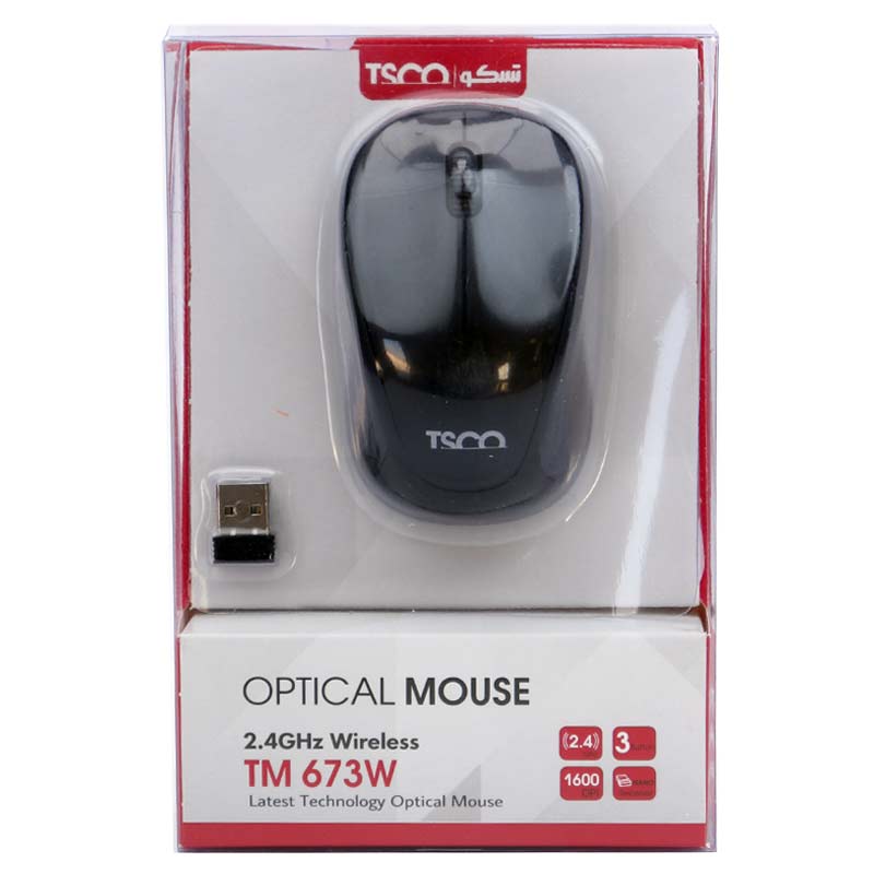 موس بی سیم TSCO TM 673W