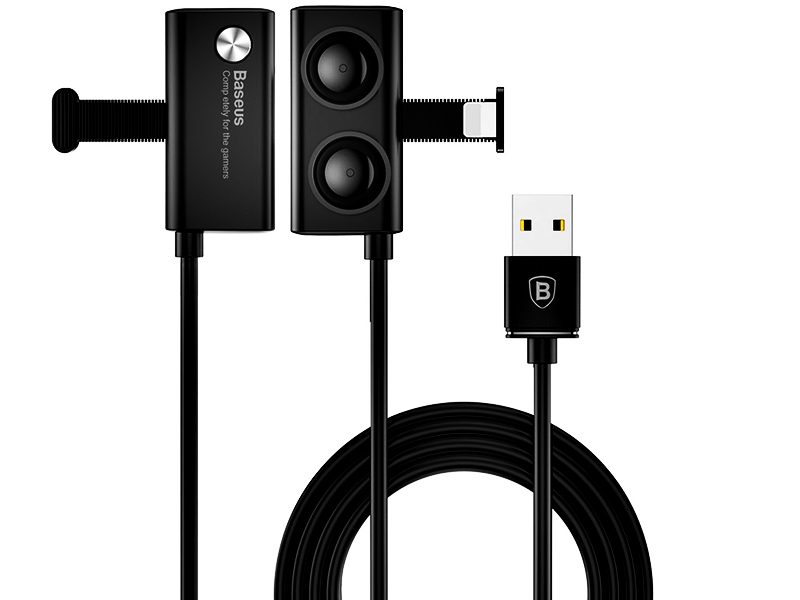 کابل تبدیل USB به لایتنینگ بیسوس مدل Baseus Suction Cup Mobile Game Cable