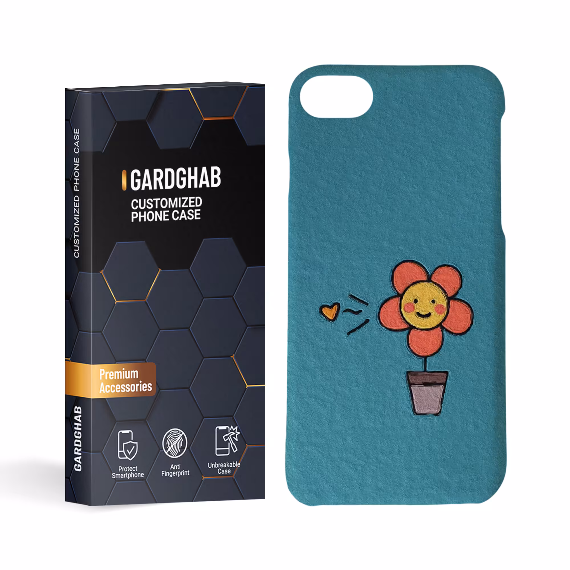 کاور گارد قاب مدل فانتزی مناسب برای گوشی موبایل اپل iphone 7 8 se2020