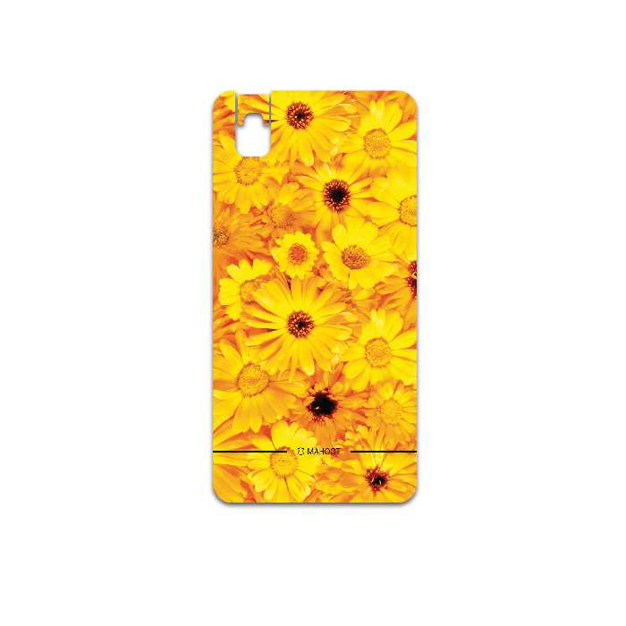 برچسب پوششی ماهوت مدل Yellow-Flower مناسب برای گوشی موبایل هوآوی Shot X