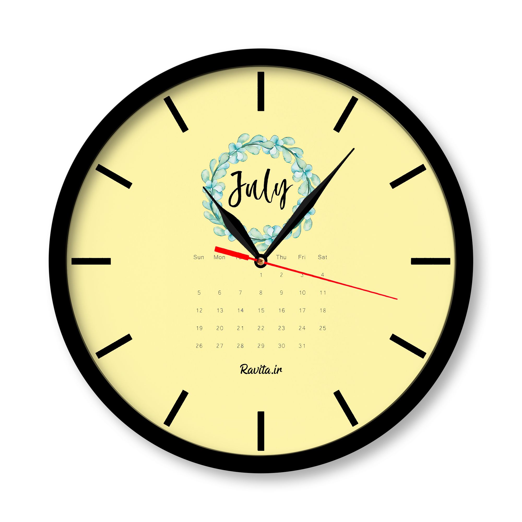 ساعت‌های دیواری راویتا طرح 2965