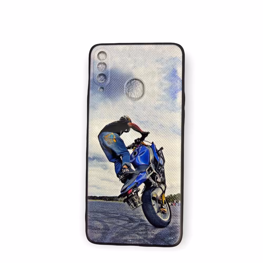 کاور طرح موتور سوار مناسب برای گوشی موبایل سامسونگ Galaxy A20S