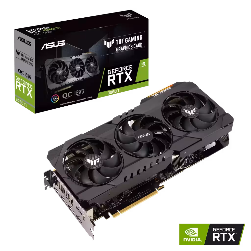 کارت گرافیک مدل RTX-3080TI TUF 12GB GAMING ASUS ایسوس