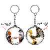 جاکلیدی خندالو طرح کاگیاما و هیناتا شویو انیمه هایکیو Haikyu مدل دوطرفه کد 1774117747