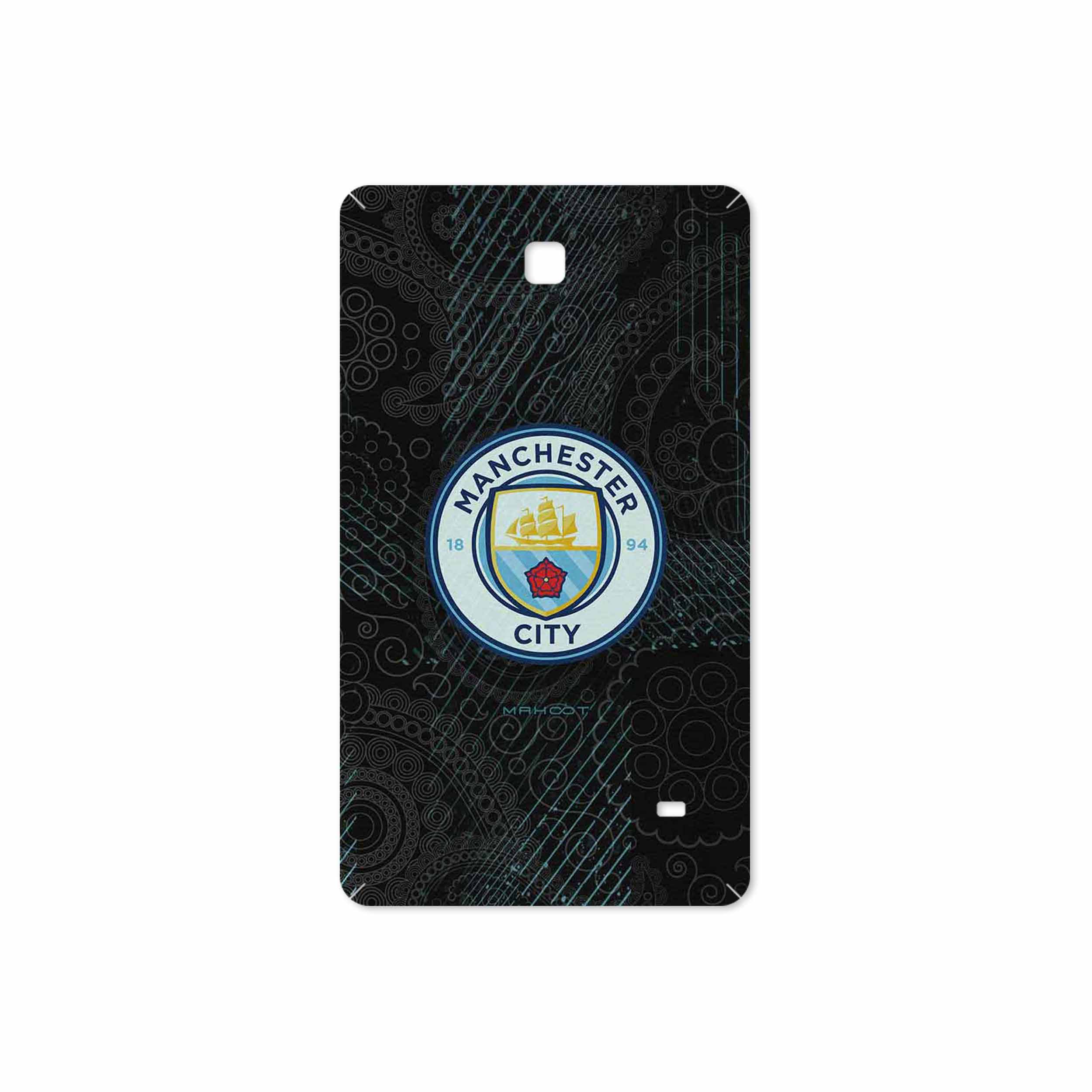 برچسب پوششی ماهوت مدل Manchester-City مناسب برای تبلت سامسونگ Galaxy Tab 4 7.0 2014 T231