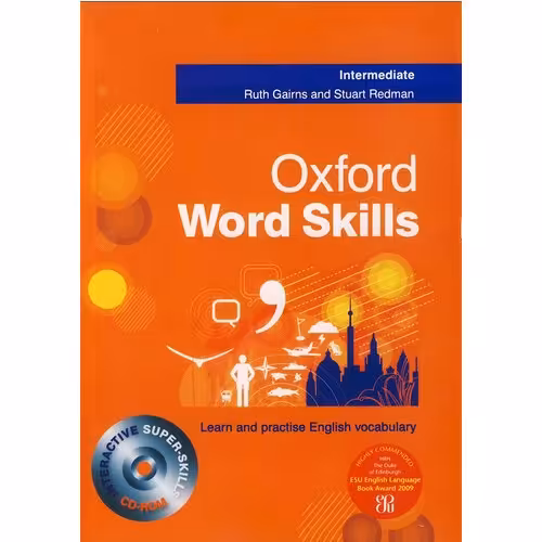 Oxford Word Skills Intermediate+CD آکسفور ورد اسکیلز اینتر مدی ایت