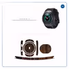 برچسب ماهوت طرح Dark_Walnut_Wood مناسب برای ساعت هوشمند سامسونگ Galaxy Gear S2