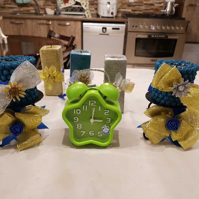 ساعت رومیزی مدل ساعت ستاره ای 