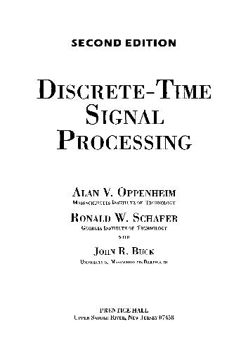 خرید و دانلود نسخه کامل کتاب Prentice Discrete-Time Digital Signal Processing