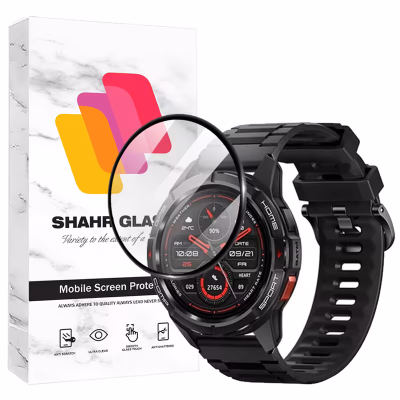 محافظ صفحه نمایش شهر گلس  مدل PMMS20 مناسب برای ساعت هوشمند شیائومی Mibro GS Active | کالا برتری