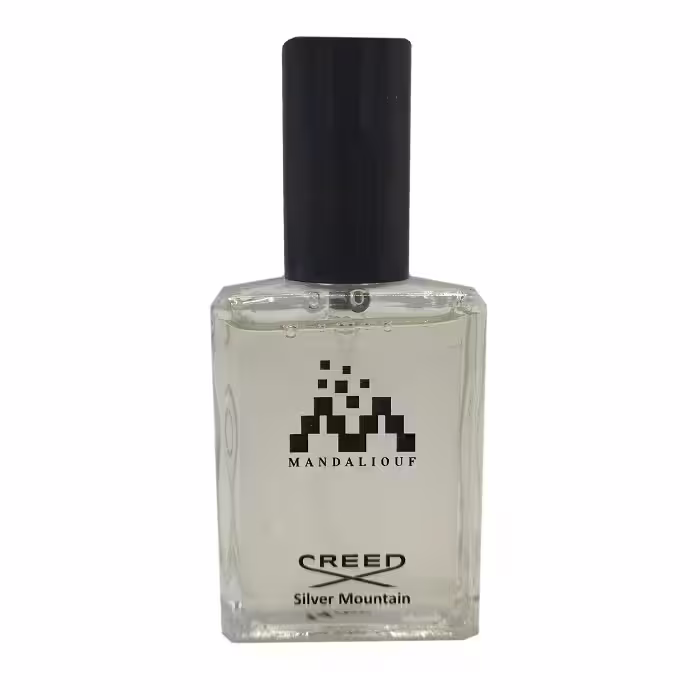 عطر جیبی مردانه مندلیف مدل کرید سیلور مانتین حجم 15 میلی لیتر