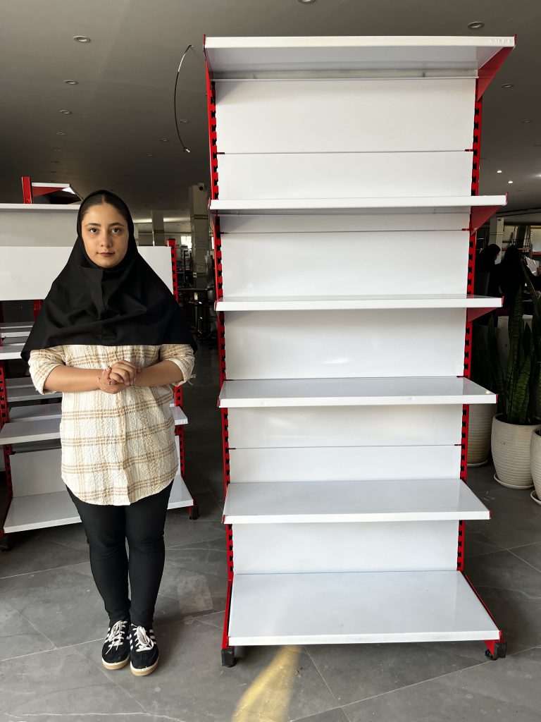 خرید و قیمت قفسه خود ایست سوپری 2.5 متری 95*30 کامل - قفسه‌بندی وکیلی