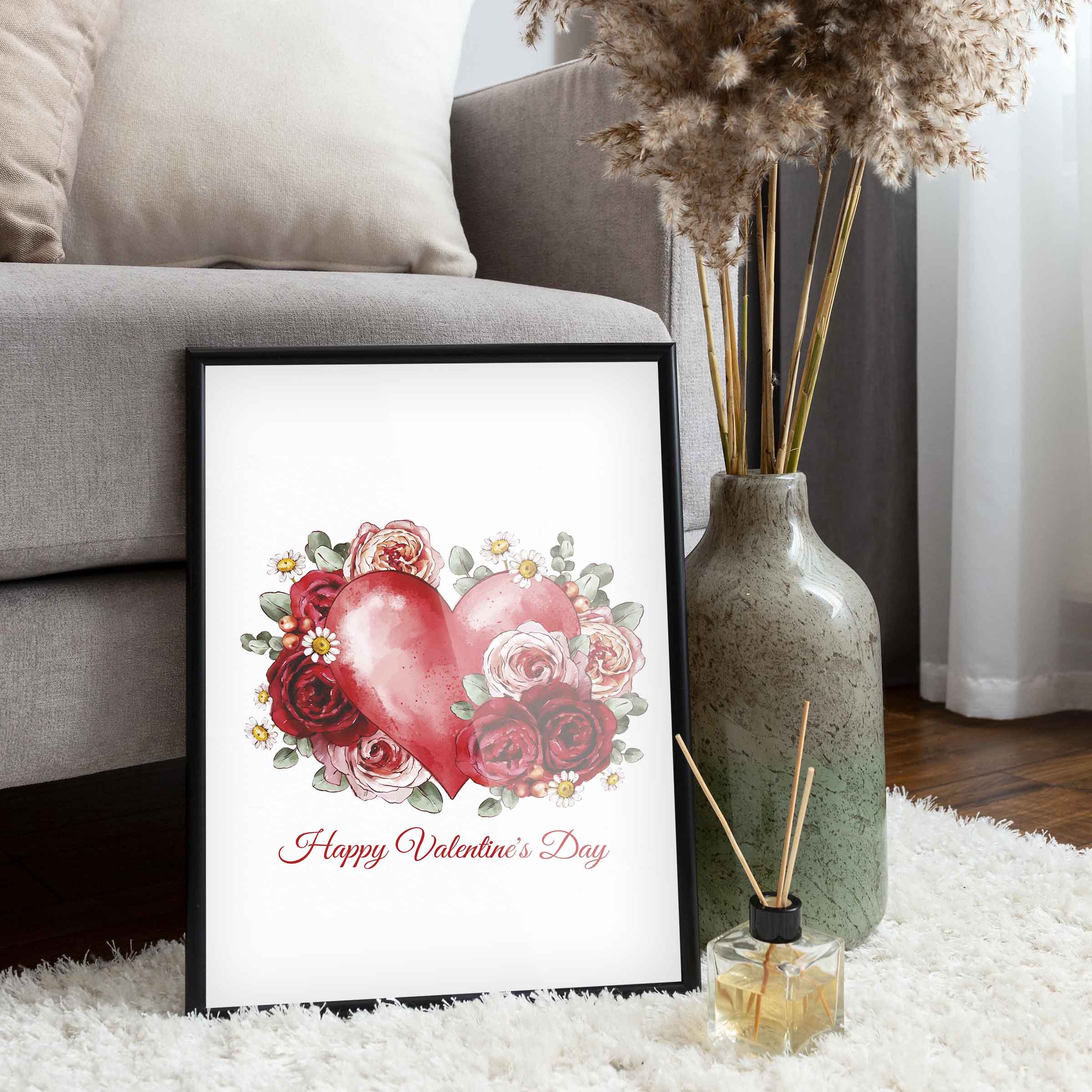 تابلو طرح قلب BVNIE5