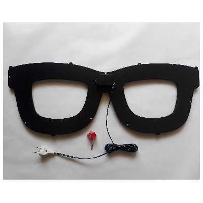 تابلو ال ای دی میشانه مدل عینک کد 580