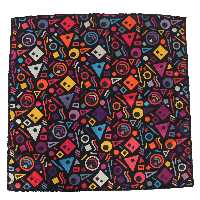 دستمال سر و گردن مدل باندانا کد 006