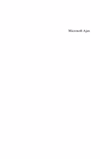خرید و دانلود نسخه کامل کتاب Microsoft Ajax