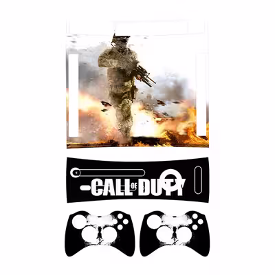 برچسب ایکس باکس 360 آرکید توییجین وموییجین مدل Call of Duty 03 مجموعه 4 عددی