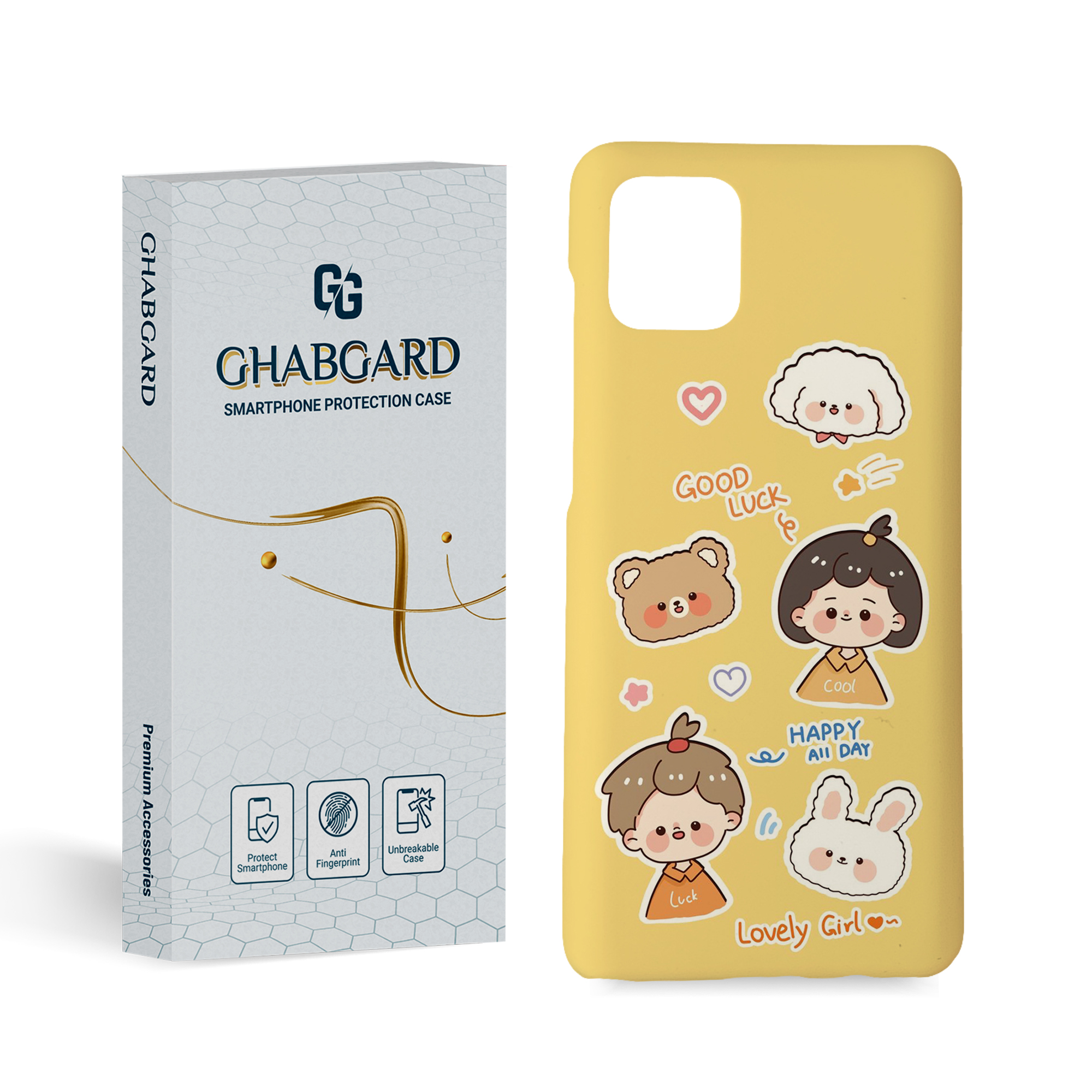   کاور قاب گارد مدل دخترانه مناسب برای گوشی موبایل سامسونگ galaxy a81 / note 10 lite 