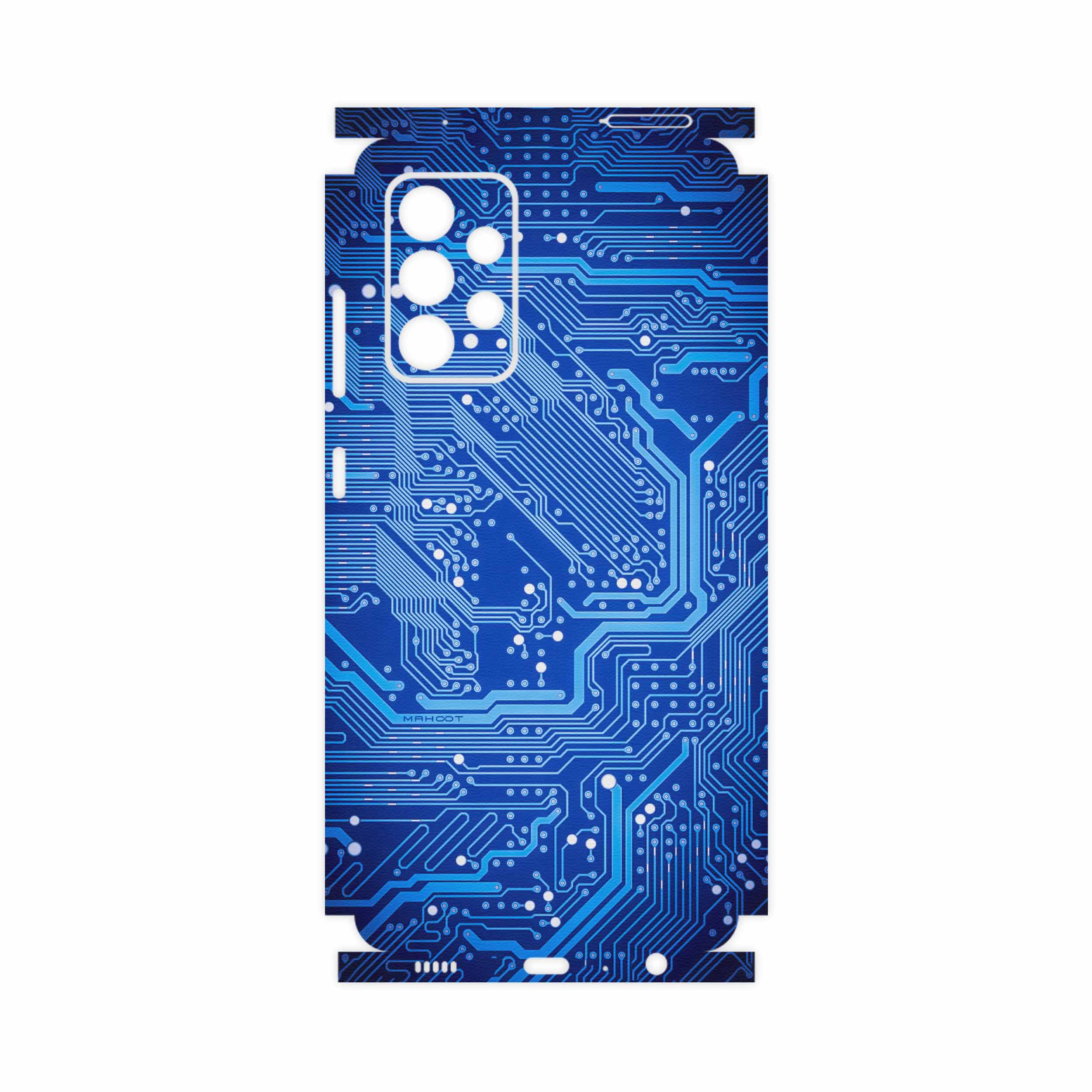 برچسب پوششی ماهوت مدل Blue-Printed-Circuit-Board-FullSkin مناسب برای گوشی موبایل سامسونگ Galaxy A52 5G