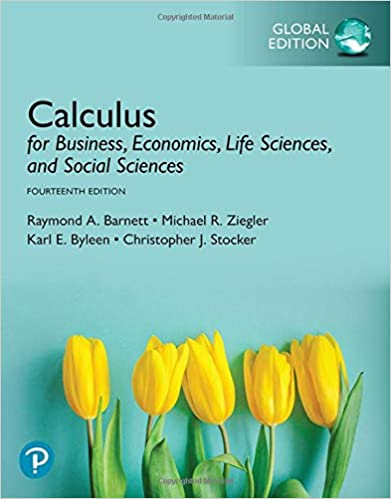 خرید و دانلود نسخه کامل کتاب Calculus for Business, Economics, Life Sciences, and Social Sciences Global Edition (14th Edition) [2019] - PDF