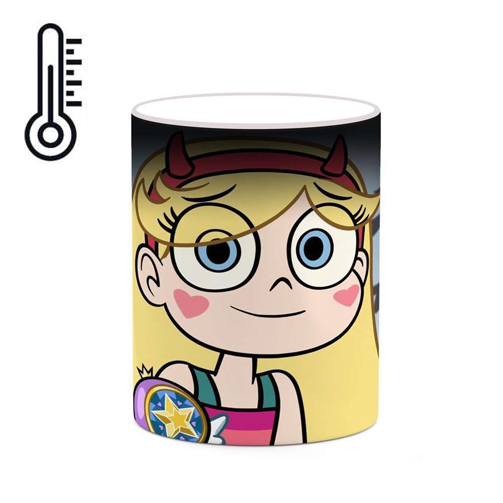 ماگ حرارتی کاکتی طرح کارتون Star Vs. The Forces Of Evil مدل mgh23268