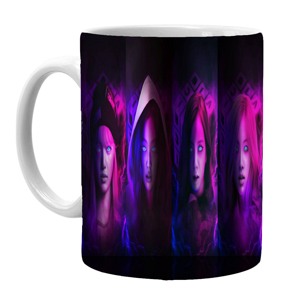 ماگ طرح بلک پینک کد mp24