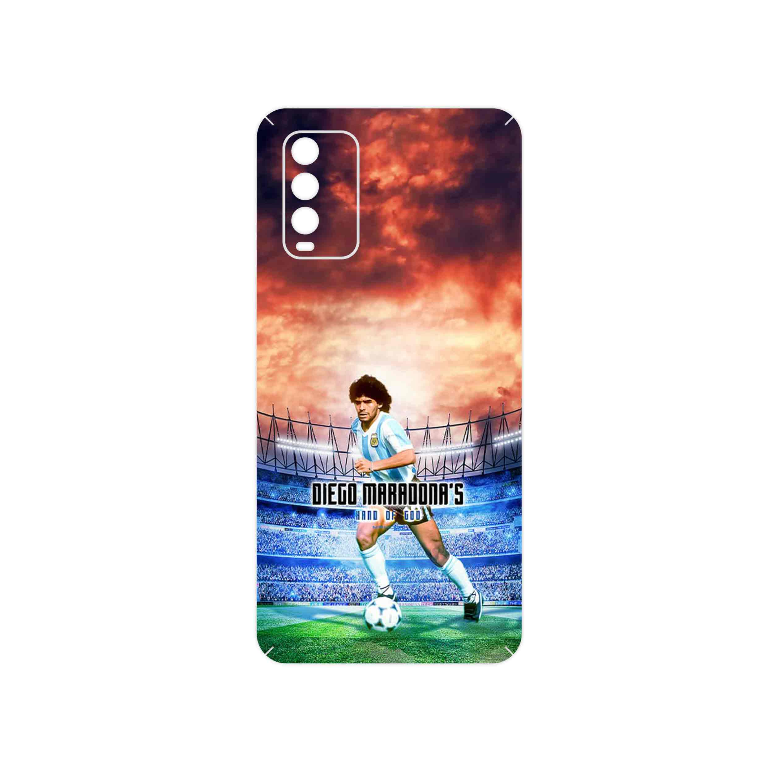 برچسب پوششی ماهوت مدل Diego Maradona مناسب برای گوشی موبایل شیائومی Redmi Note 9 4G